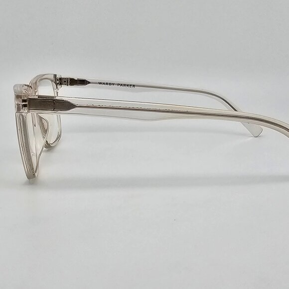 Warby Parker Chamberlain M LBF 500 Crystal Eyeglasses Frame w/ Case 51-17-140 main image 11